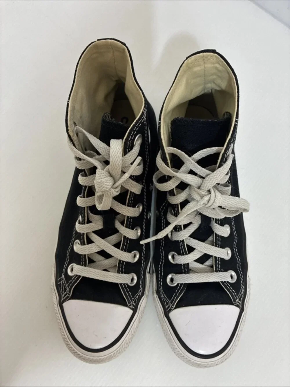 Converse Chuck Taylor All Star Hi Black Canvas Sneakers M9160 Mens 5.5 Wmns 7.5